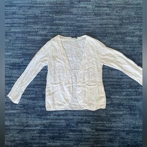 Lungo L’Arno white throw over